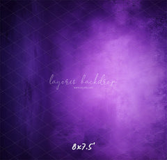 Purple Concrete Wall Abstract Portrait Backdrop - Layoris