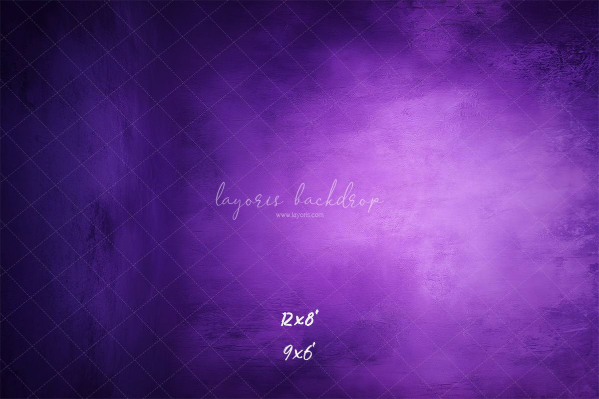 Purple Concrete Wall Abstract Portrait Backdrop - Layoris