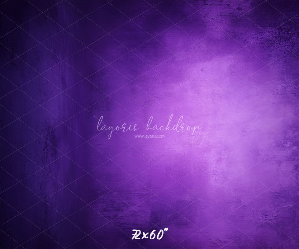 Purple Concrete Wall Abstract Portrait Backdrop - Layoris