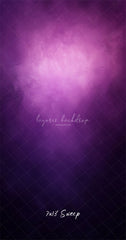 Purple Halo Misty Old Master Portrait Backdrop - Layoris