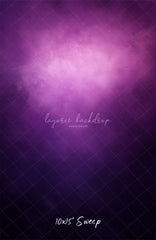 Purple Halo Misty Old Master Portrait Backdrop - Layoris