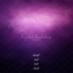 Purple Halo Misty Old Master Portrait Backdrop - Layoris