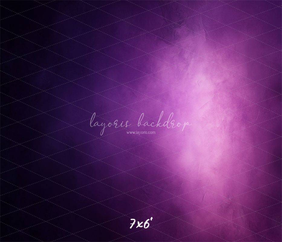 Purple Halo Misty Old Master Portrait Backdrop - Layoris