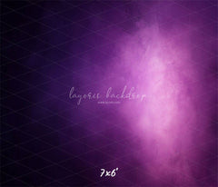 Purple Halo Misty Old Master Portrait Backdrop - Layoris
