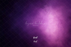 Purple Halo Misty Old Master Portrait Backdrop - Layoris