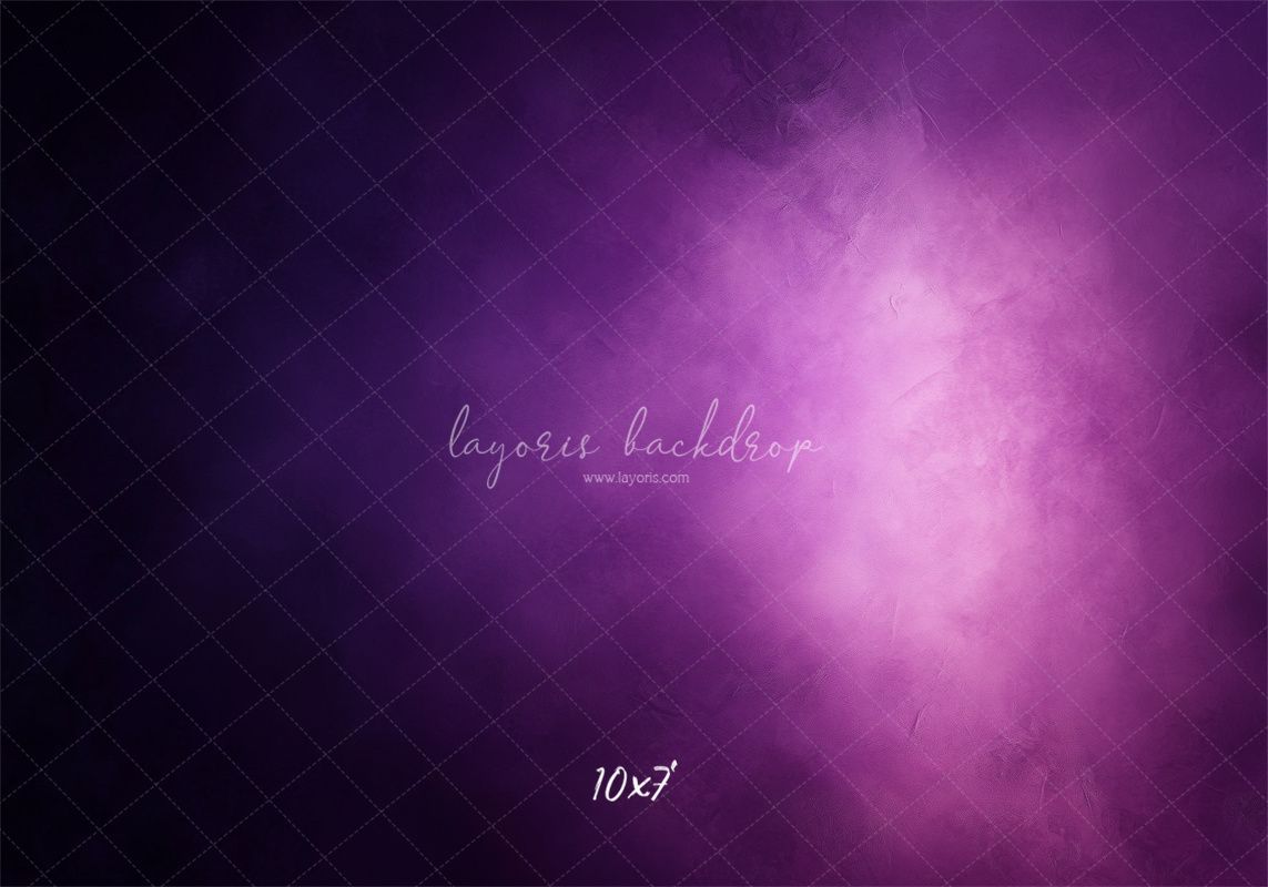 Purple Halo Misty Old Master Portrait Backdrop - Layoris