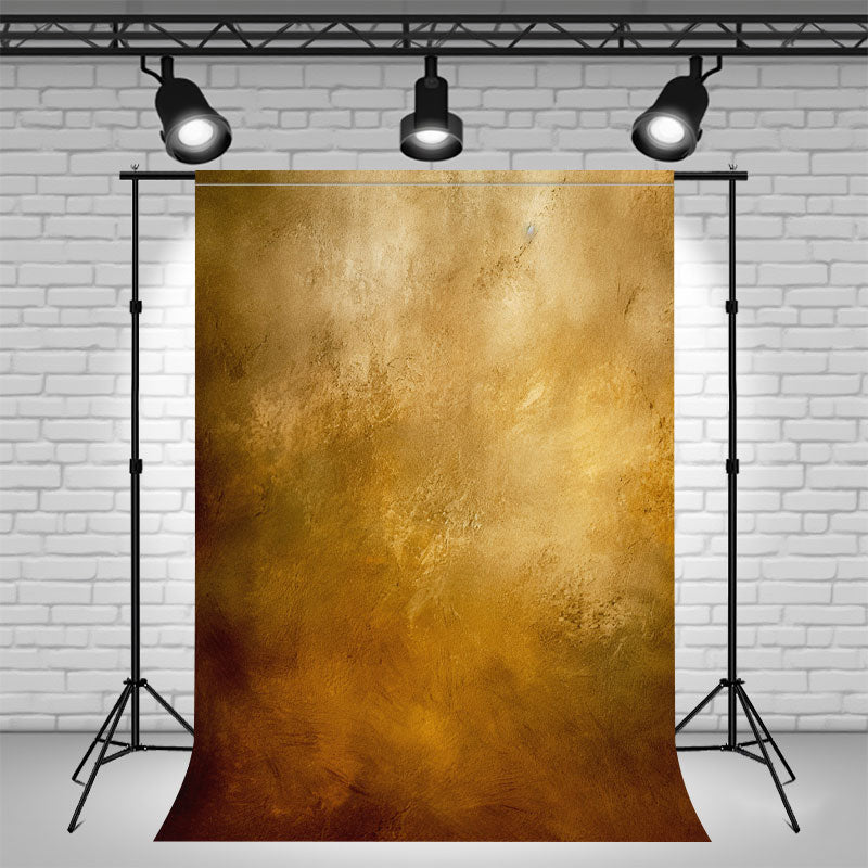Golden Vintage Texture Photography Backdrop - Layoris