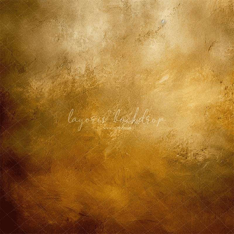 Golden Vintage Texture Photography Backdrop - Layoris
