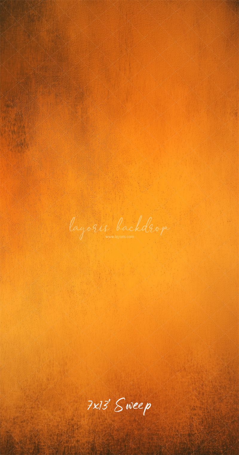 Orange Vintage Texture Photography Backdrop - Layoris