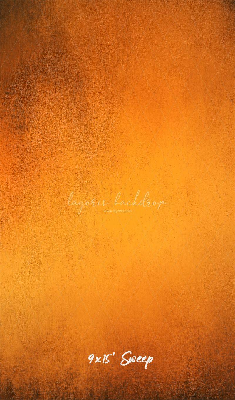 Orange Vintage Texture Photography Backdrop - Layoris
