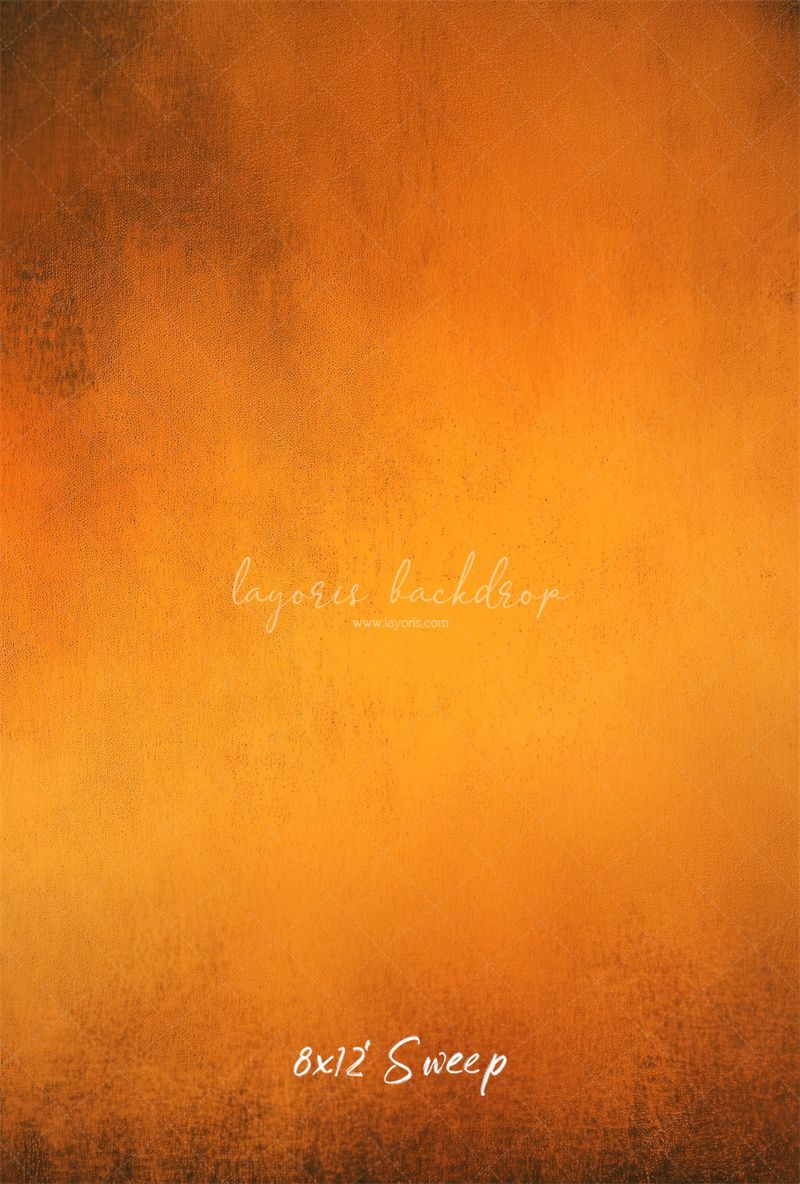 Orange Vintage Texture Photography Backdrop - Layoris