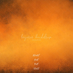 Orange Vintage Texture Photography Backdrop - Layoris