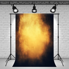 Black Surrounds The Yellow Old Master Backdrop - Layoris