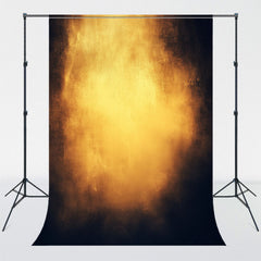 Black Surrounds The Yellow Old Master Backdrop - Layoris