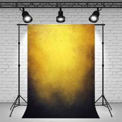 Yellow Black Gradient Old Master Photo Backdrop - Layoris