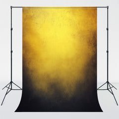 Yellow Black Gradient Old Master Photo Backdrop - Layoris