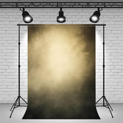 Dark Grey Surrounds Beige Old Master Backdrop - Layoris