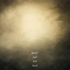 Dark Grey Surrounds Beige Old Master Backdrop - Layoris