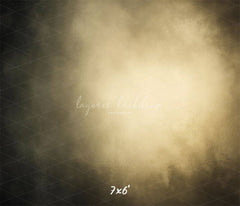 Dark Grey Surrounds Beige Old Master Backdrop - Layoris