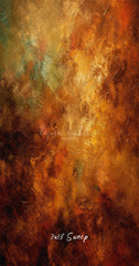 Golden Brown Oil Painting Photo Booth Backdrop - Layoris