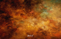 Golden Brown Oil Painting Photo Booth Backdrop - Layoris