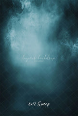 Smoky Navy Blue Old Master Portrait Backdrop - Layoris