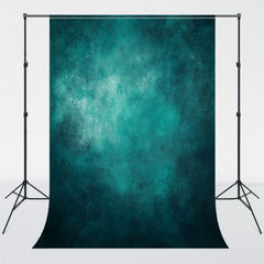 Teal Abstract Texture Elegant Photo Booth Backdrop - Layoris