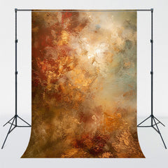 Golden Mottled Cement Wall Photo Booth Backdrop - Layoris