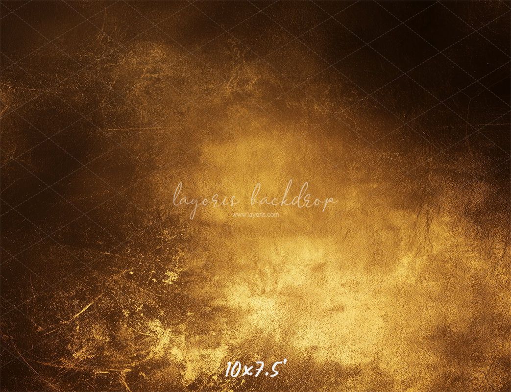 Golden Black Mottled Cement Wall Photo Booth Backdrop - Layoris