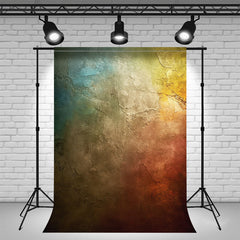 Colorful Retro Portrait Photography Backdrop - Layoris