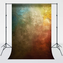 Colorful Retro Portrait Photography Backdrop - Layoris
