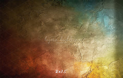 Colorful Retro Portrait Photography Backdrop - Layoris