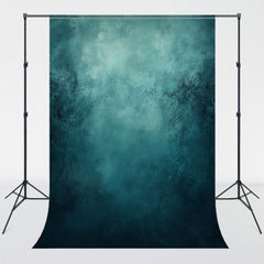 Smoky Teal Abstract Texture Photography Backdrop - Layoris