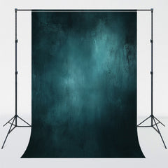 Dark Teal Abstract Texture Photography Backdrop - Layoris