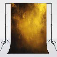 Golden Abstract Retro Portrait Photography Backdrop - Layoris