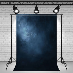 Blue Abstract Texture Photography Backdrop - Layoris