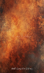 Rusty Orange Fine Art Texture Photo Backdrop - Layoris