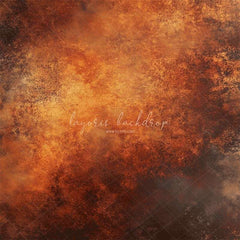 Rusty Orange Fine Art Texture Photo Backdrop - Layoris