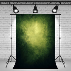 Smoky Yellow Green Old Master Portrait Backdrop - Layoris