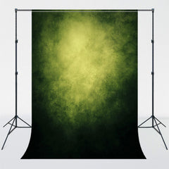 Misty Yellow Green Old Master Portrait Backdrop - Layoris