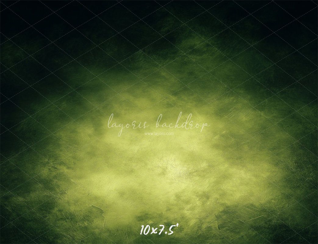 Yellow Green And Black Interwoven Portrait Backdrop - Layoris