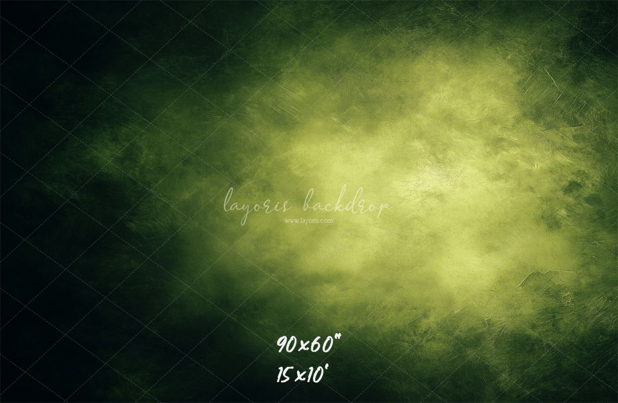 Yellow Green And Black Interwoven Portrait Backdrop - Layoris