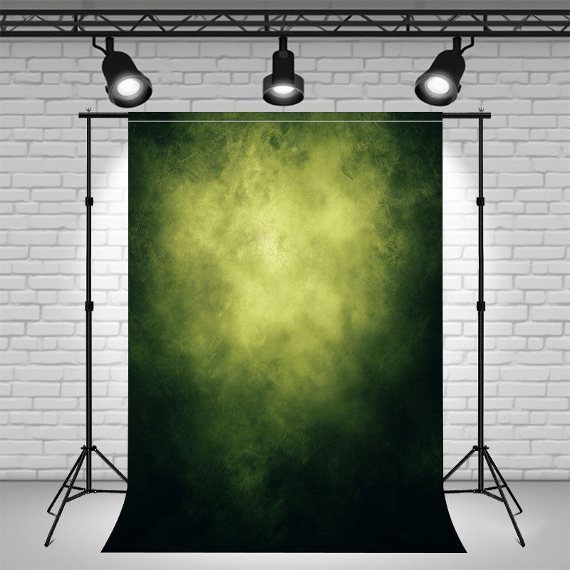 Yellow Green And Black Interwoven Portrait Backdrop - Layoris