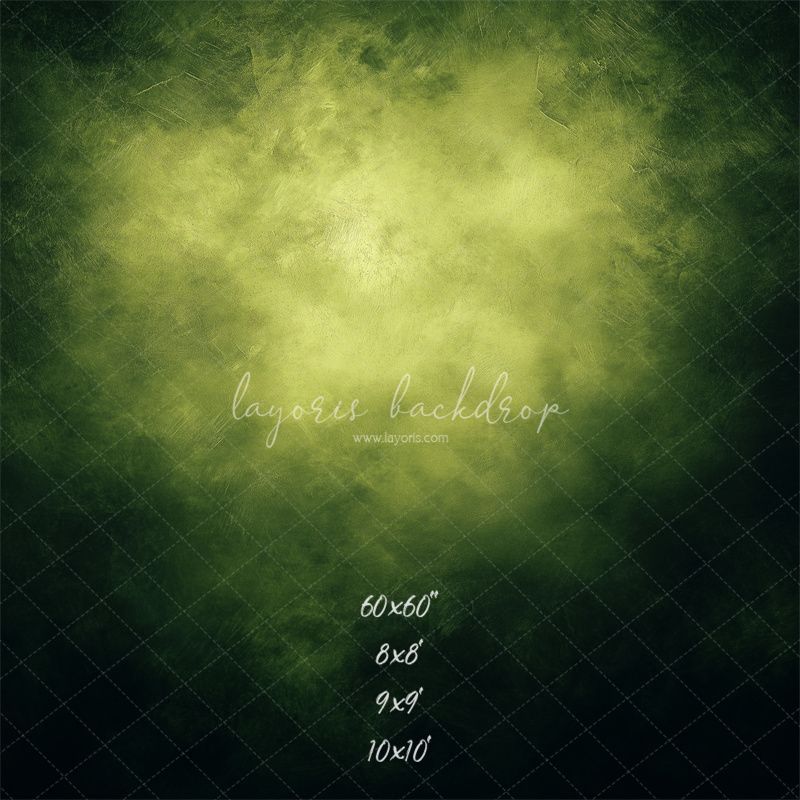 Yellow Green And Black Interwoven Portrait Backdrop - Layoris