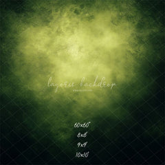 Yellow Green And Black Interwoven Portrait Backdrop - Layoris