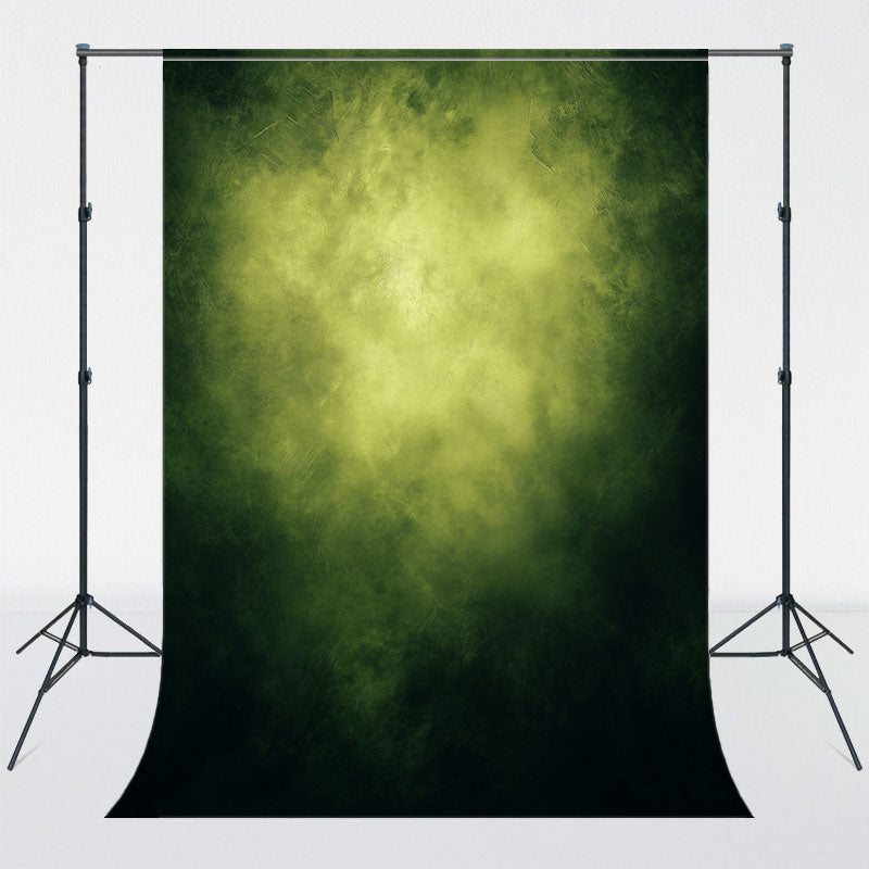 Yellow Green And Black Interwoven Portrait Backdrop - Layoris