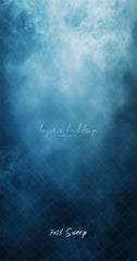 Misty Blue Old Master Photo Backdrop - Layoris