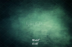 Green Abstract Old Masters Studio Backdrop - Layoris