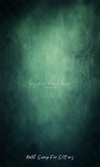 Green Abstract Old Masters Studio Backdrop - Layoris