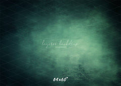 Green Abstract Old Masters Studio Backdrop - Layoris